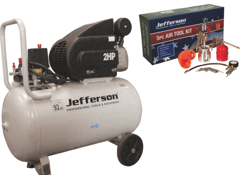 Jefferson 50 Litre 2HP Compressor 230V