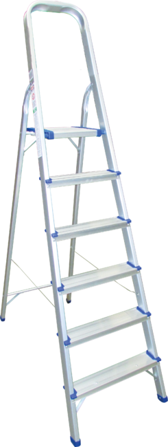 6 Tread Aluminium  Step Ladder