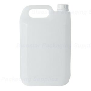 5Ltr Clear Water Container
