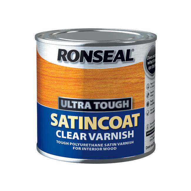 Ronseal Ultra Tough Varnish Satin Coat