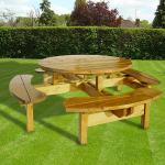 Woodford Round Picnic Table